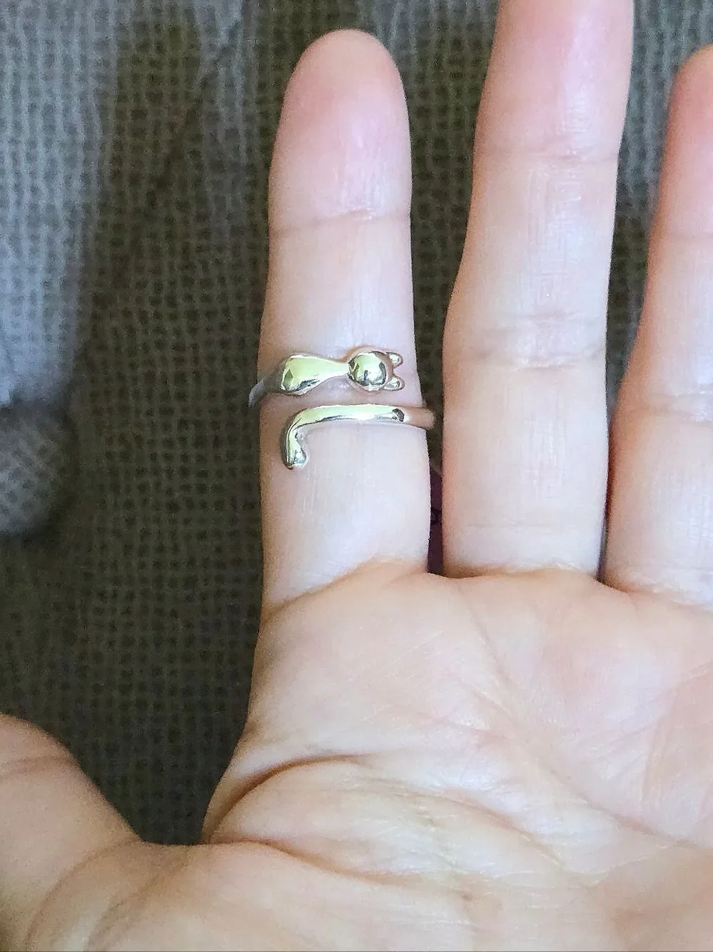 Sterling Silver🤍 Cat🐈 Bypass🔁 Ring💍 - NWT